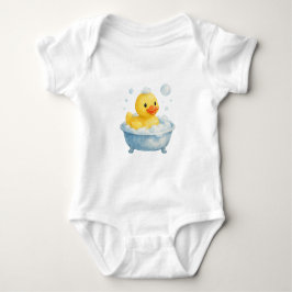 Body Para Bebê Pato de Banheira Splish Splash