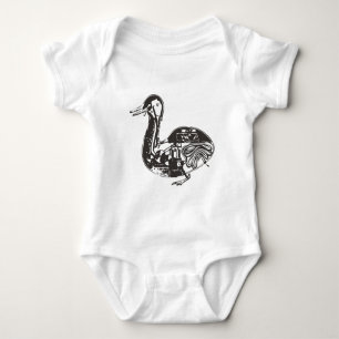 Body Para Bebê Pato robótico do autômato