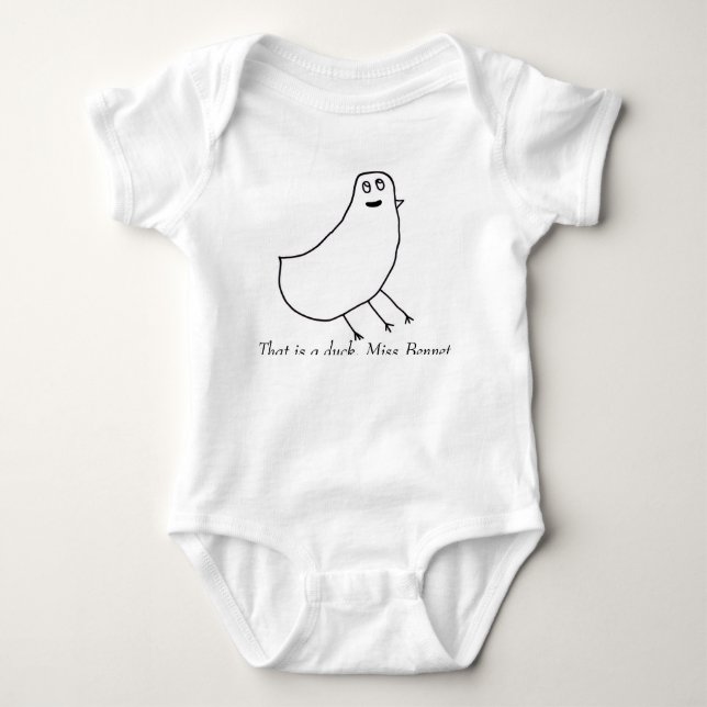 Body Para Bebê Pato TOBS (Frente)