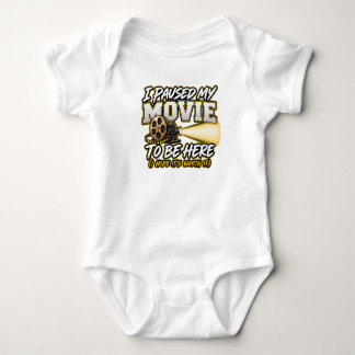 Body Para Bebê Paussei meu filme para estar aqui
