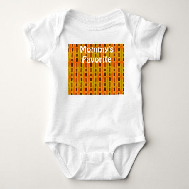 Body Para Bebê Pavimentos de Parede de Madeira (Frente)