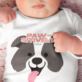 Body Para Bebê Paw-sitivamente Alto