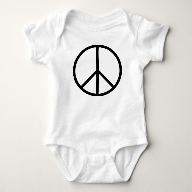Body Para Bebê Paz (CND) (Frente)
