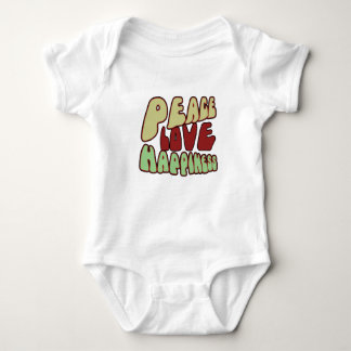 Body Para Bebê Paz Groovy