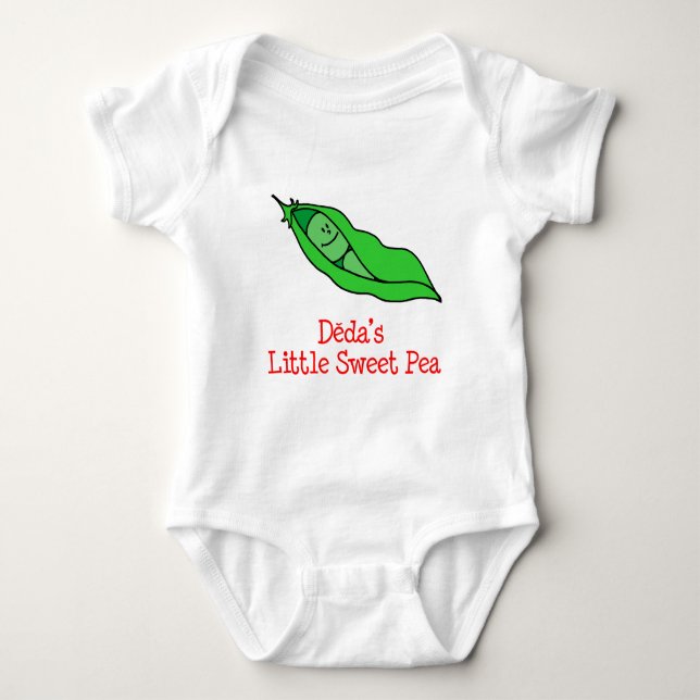 Body Para Bebê Pea Doce da Deda (Frente)