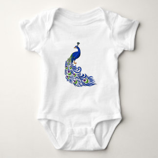 Body Para Bebê Peacock