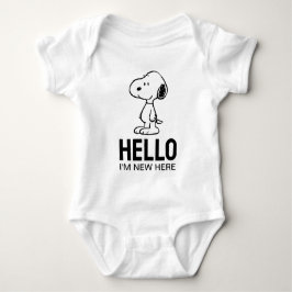Body Para Bebê Peanuts Snoopy | |'m New Here
