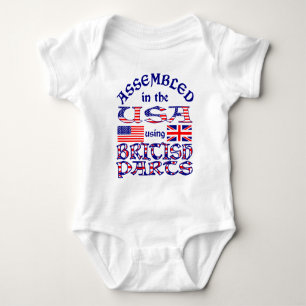 Body Para Bebê Peças Britânicas 2