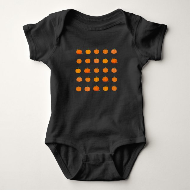 Body Para Bebê Pedaço de Abóbora (Frente)