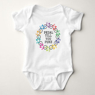 Body Para Bebê Pedal até que você Puke a criança/criança