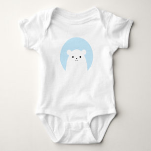 Body Para Bebê Peekaboo Polar Bear Bear Bear Bear Bodô
