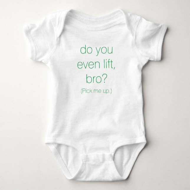 Body Para Bebê "Pegare-me." Ligação em ponte de bebê (Frente)