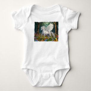 Body Para Bebê Pegasus Mare em Springtime