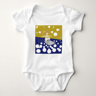 Body Para Bebê Pegue A Onda