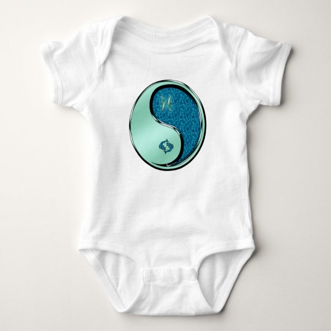 Body Para Bebê Peixes (Frente)
