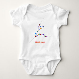 Body Para Bebê Peixes Baby Bodysuit