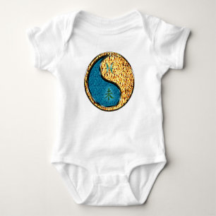 Body Para Bebê Peixes & Cabra de Fogo