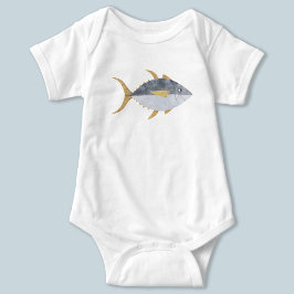 Body Para Bebê Peixes de atum