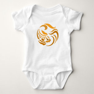Body Para Bebê Peixes felizes