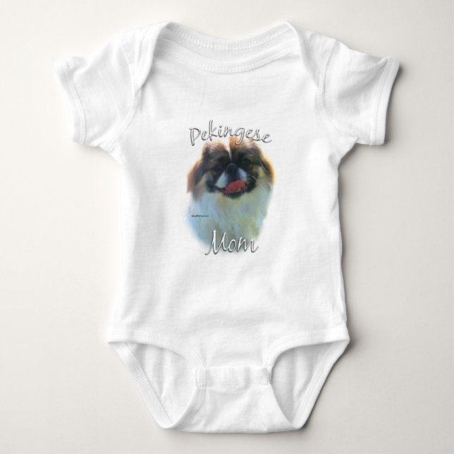 Body Para Bebê Pekingese Mãe 2 (Frente)