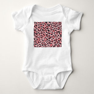 Body Para Bebê Pele-leopardo: textura perfeita da safra