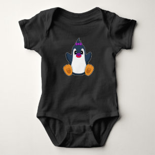 Body Para Bebê Penguin Baby Pacifier