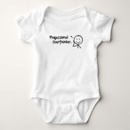Body Para Bebê Pensador Profissional engraçado