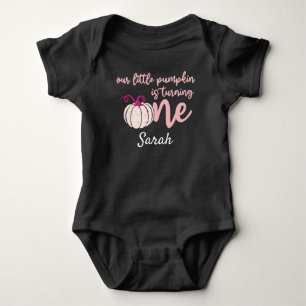 Body Para Bebê Pequena Abóbora Transformando Um primeiro aniversa