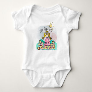 Body Para Bebê Pequena Alma de Hippie