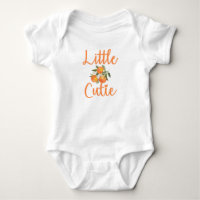 Pequena Cutia Clementina Laranja Bebê Bebê Roupa