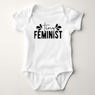 Body Para Bebê Pequena Feminista Empoderamento