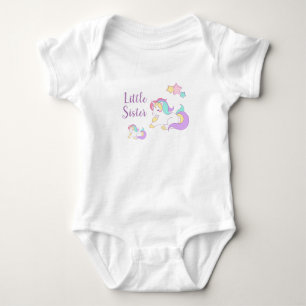 Body Para Bebê Pequena Irmã T-Shirt