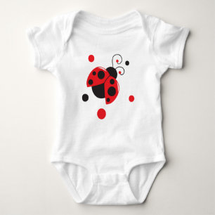 Body Para Bebê Pequena Lady Ladybug