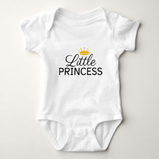 Body Para Bebê Pequena Princesa: Bonitinho Bonito