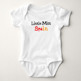 Body Para Bebê pequena senhora espanhola