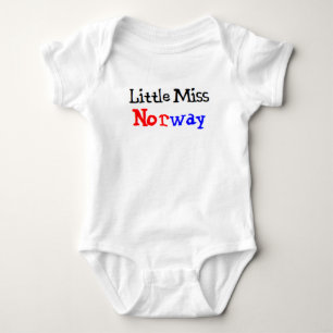 Body Para Bebê pequena senhora norueguesa