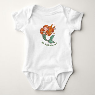 Body Para Bebê Pequena Sereia