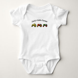 Body Para Bebê Pequeno Agricultor pai