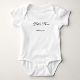 Body Para Bebê Pequeno Amor | Bodysuit Personalizado para Bebê