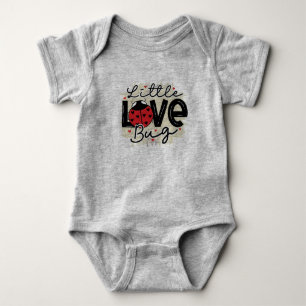 Body Para Bebê Pequeno Amorzinho de São Valentim