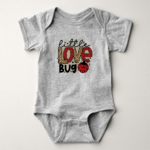 Body Para Bebê Pequeno Amorzinho de São Valentim
