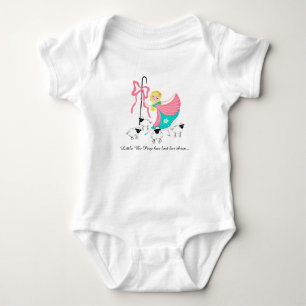 Body Para Bebê Pequeno Bo Peep Baby Bodetê