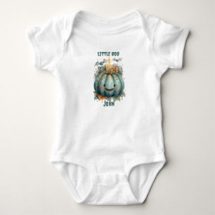 Body Para Bebê Pequeno Boo Pumpkin para Meninos