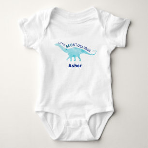 Body Para Bebê Pequeno Brontosaurus Dinossaur Bebê Irmão