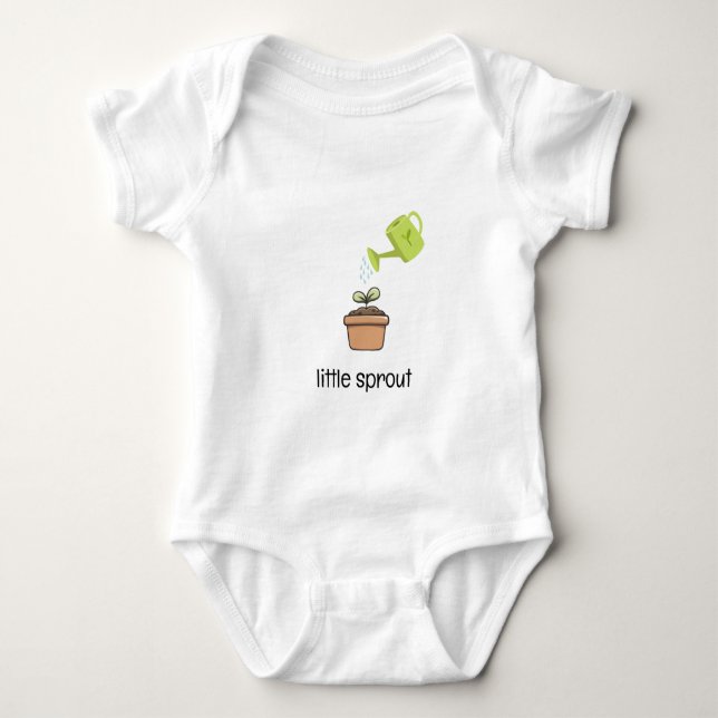 Body Para Bebê Pequeno Broto (Frente)