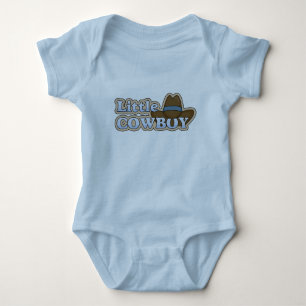 Body Para Bebê Pequeno Cowboy - Boys Western