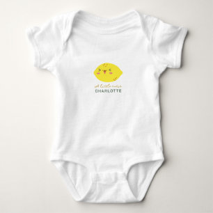 Body Para Bebê Pequeno Cutie Lemon Citrus