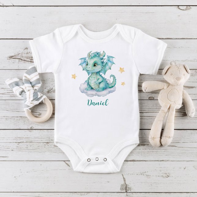 Body Para Bebê Pequeno Dragão Fofo (Criador carregado)