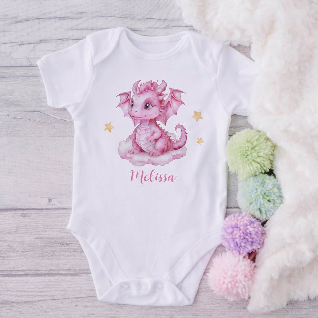 Body Para Bebê Pequeno Dragão Fofo (Criador carregado)