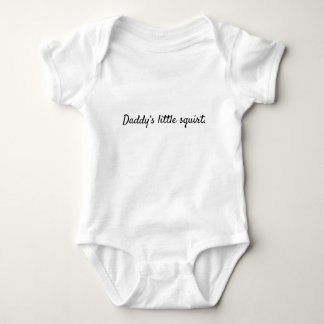 Body Para Bebê Pequeno esguicho do papai.